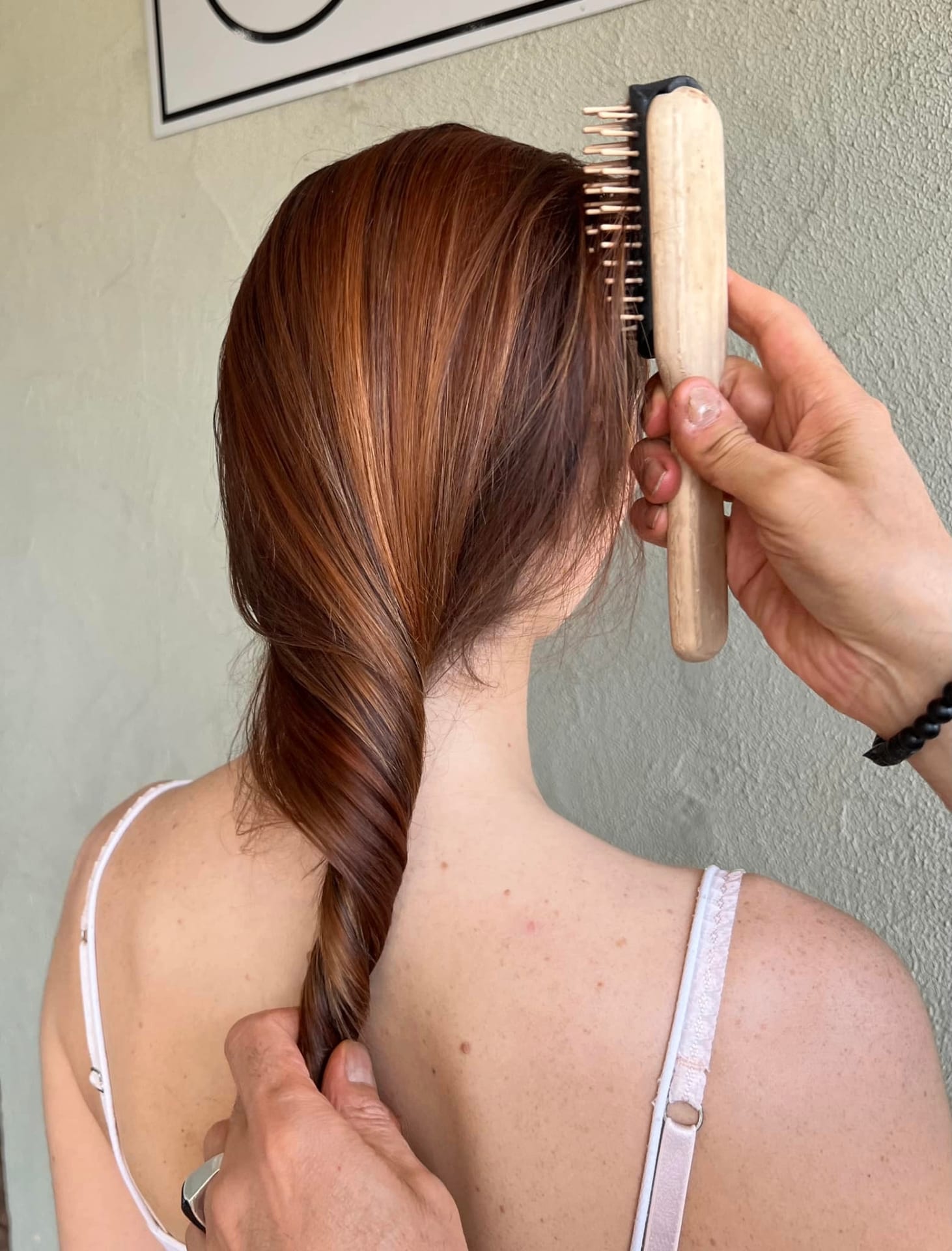 Colour correction service at About Hair Mackay